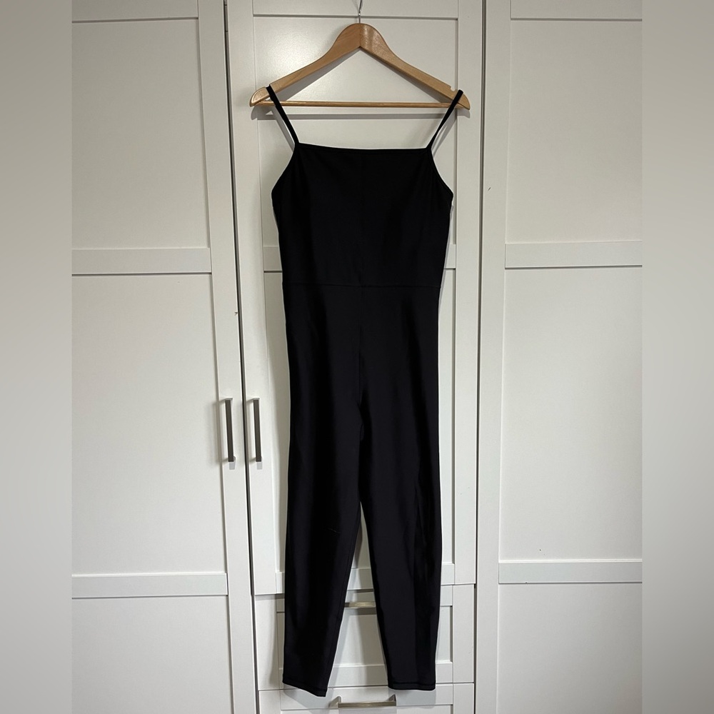 LARGE power soft active Black Jumpsuit